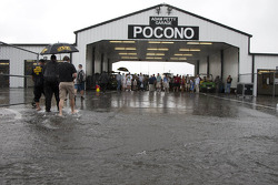 Rain hits Pocono