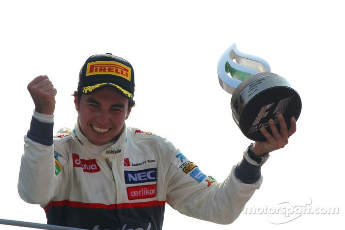 Segundo lugar para Sergio Perez, Sauber en el GP Italia 2012