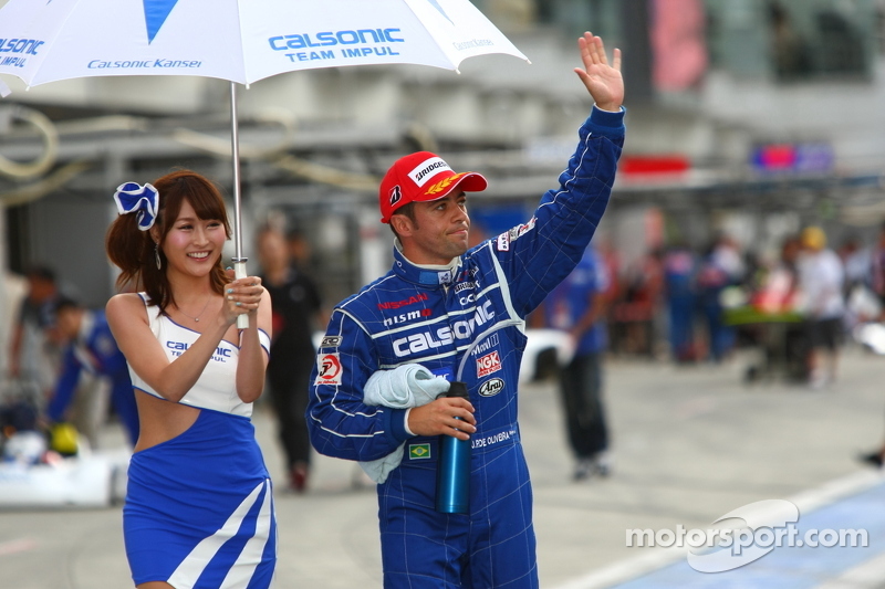 GT500 pole winner Joao Paulo de Oliveira