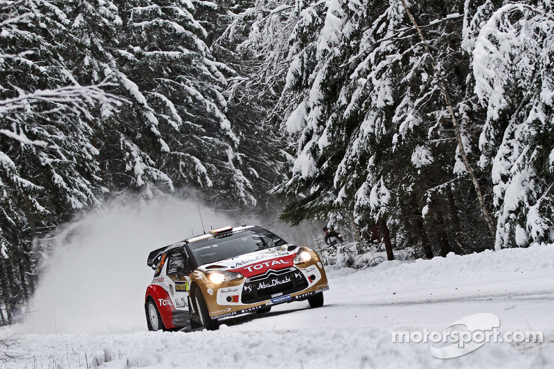 Daniel Sordo en Carlos del Barrio, Citroen DS3 WRC, Citroën Total Abu Dhabi World Rally Team