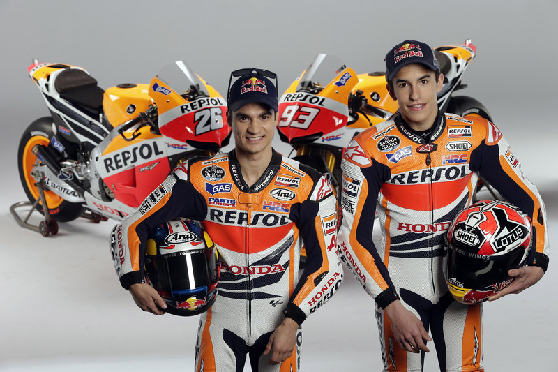 Dani Pedrosa and Marc Marquez