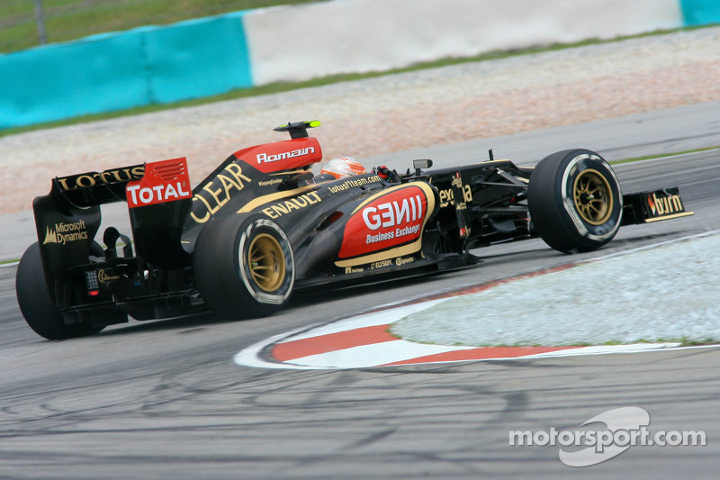 Romain Grosjean, Lotus F1 E21