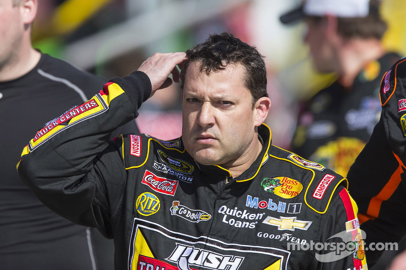 Tony Stewart ist nach dem Rennen mächtig sauer