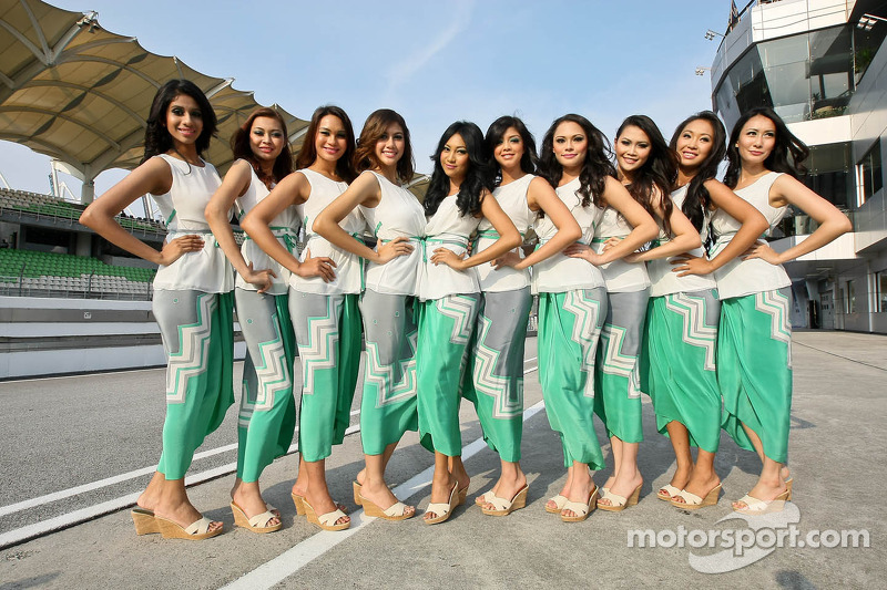 Chicas de la parrilla