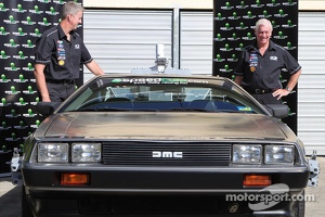 Dick Johnson Racing announces the DeLorean from the Back to the Future movies as a new manufacturer in the series