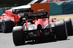 Max Chilton, Marussia F1 Team MR02 et Jules Bianchi, Marussia F1 Team MR02