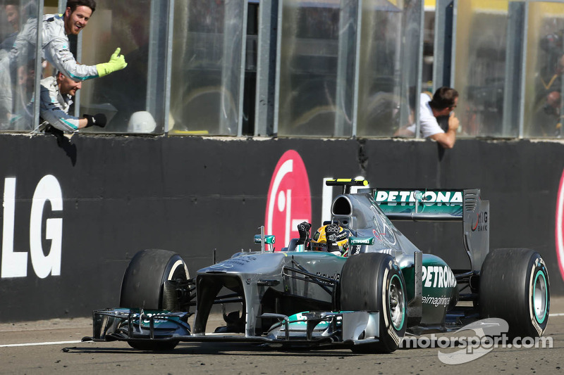2013 Macaristan GP: Lewis Hamilton, Mercedes AMG F1