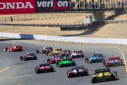 Départ à Sonoma Raceway