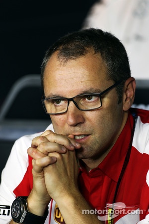 Stefano Domenicali, Ferrari General Director in the FIA Press Conference