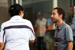 Monisha Kaltenborn, Sauber, et Nicolas Todt