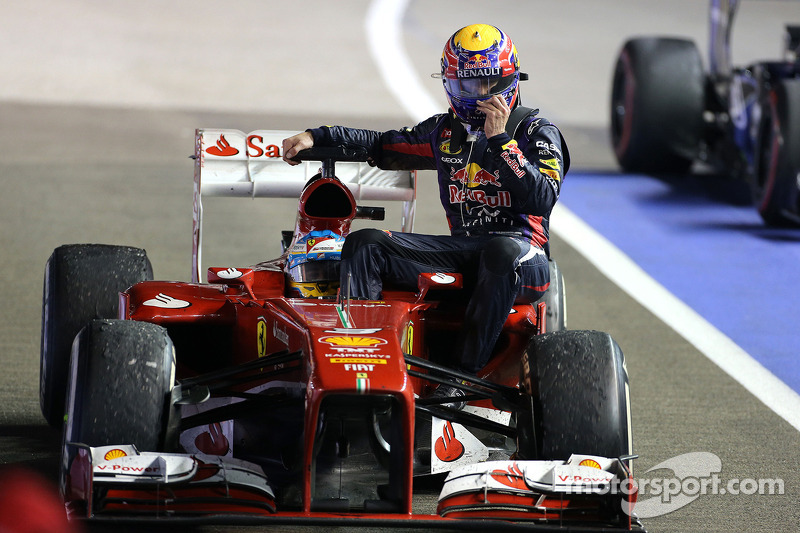 Fernando Alonso, Scuderia Ferrari e Mark Webber, Red Bull Racing