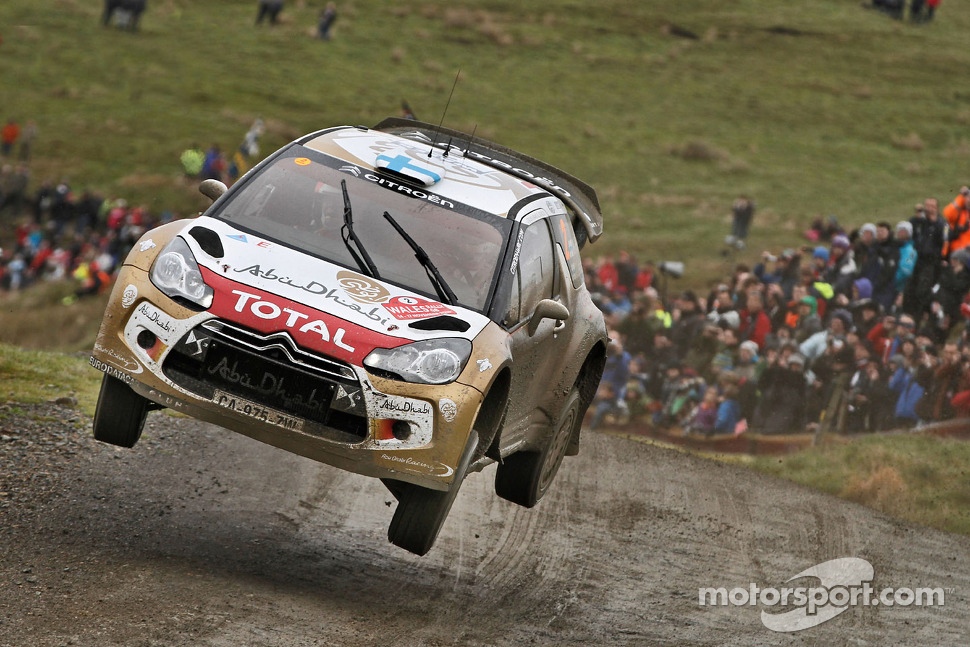 Mikko Hirvonen and Jarmo Lehtinen, Citroën DS3 WRC, Citroën Total Abu Dhabi World Rally Team