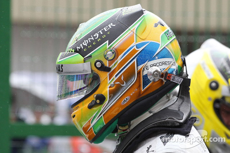 Casco de Lewis Hamilton, Mercedes AMG F1