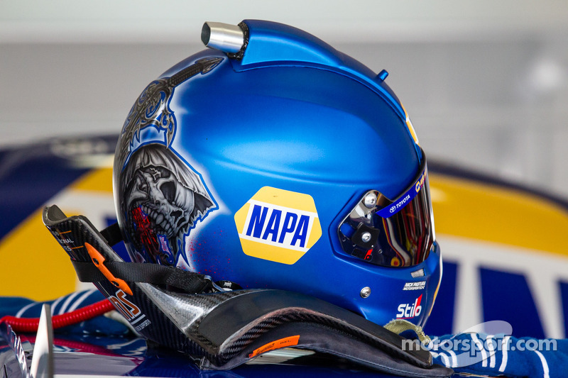 Casco de Martin Truex Jr., Michael Waltrip Racing Toyota