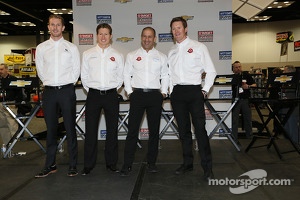 Charlie Kimball, Ryan Briscoe, Tony Kanaan, Scott Dixon