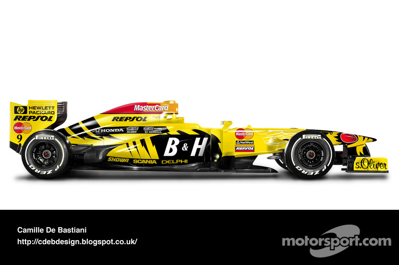 Auto Retro F1 - Jordan 1998