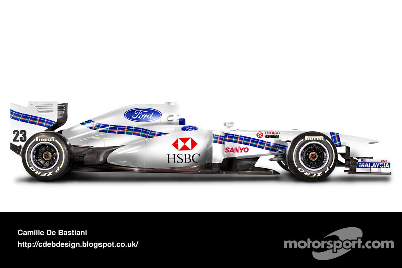 Retro F1 car - Stewart 1997