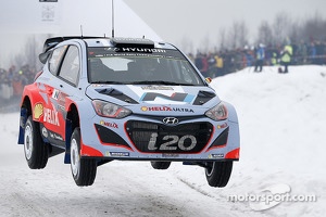 Thierry Neuville and Nicolas Gilsoul, Hyundai i20 WRC, Hyundai Motorsport