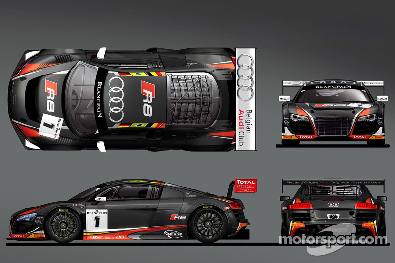 The Belgian Audi Club WRT 2014 livrea