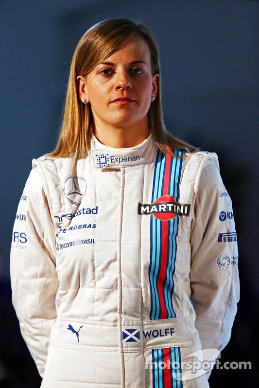 Susie Wolff del Equipo Williams Martini F1. Presentación 2014.