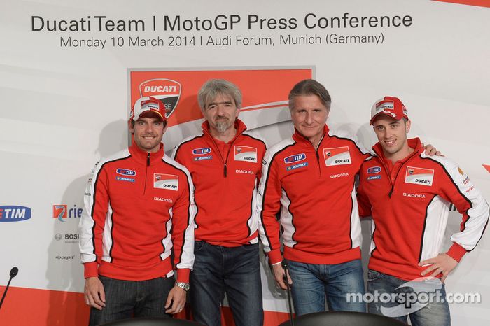 Conferencia de prensa de Ducati, Andrea Dovizioso y Cal Crutchlow