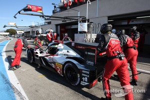 #2 Audi Sport Joest Audi R18 e-tron quattro: Marcel Fässler, Benoit Tréluyer, Andre Lotterer