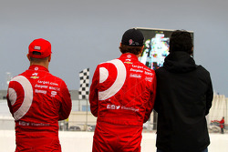 Tony Kanaan, Scott Dixon y Dario Franchitti