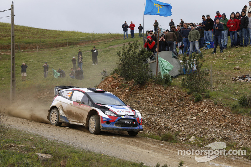 Robert Kubica e Maciek Szczepaniak, Ford Fiesta WRC