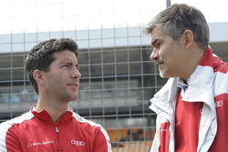 Mike Rockenfeller, Audi Sport Team Phoenix, Audi RS 5 DTM, Portrait; Dieter Gass, directeur sportif d'Audi DTM