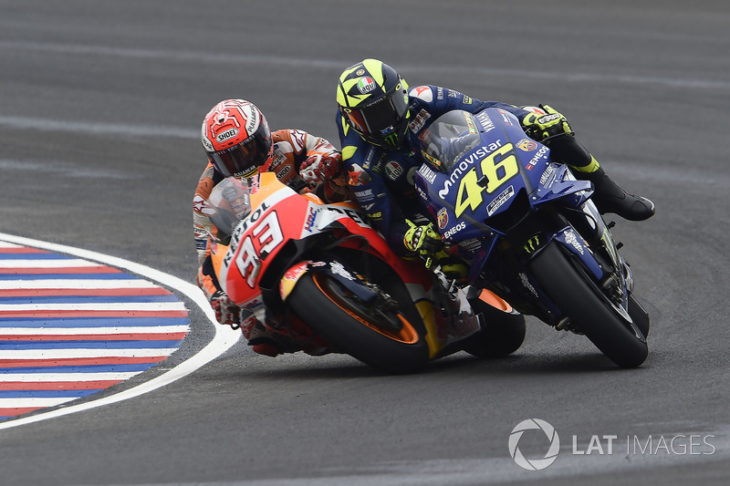 Marc Marquez, Repsol Honda Team, Valentino Rossi, Yamaha Factory Racing kazası