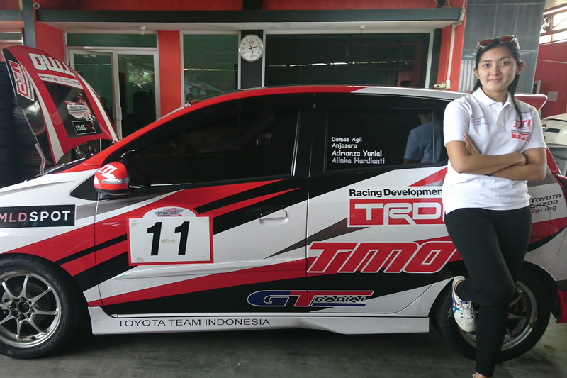 Alinka Hardianti, Toyota Team Indonesia