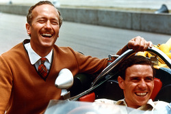 Colin Chapman and Jim Clark
