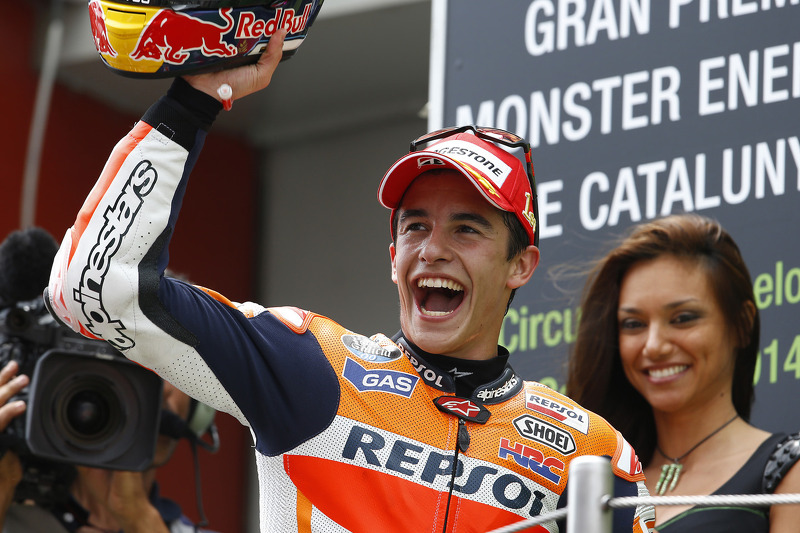 Vencedor da corrida Marc Marquez, Repsol Honda Team