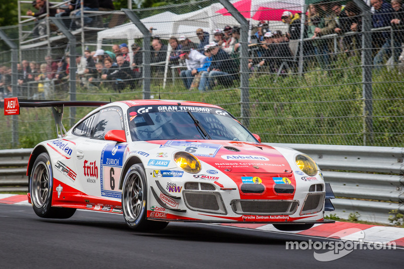 #6 Frikadelli Racing Team Porsche 997 GT3 R: Klaus Abbelen, Sabine Schmitz, Patrick Huisman, Patrick