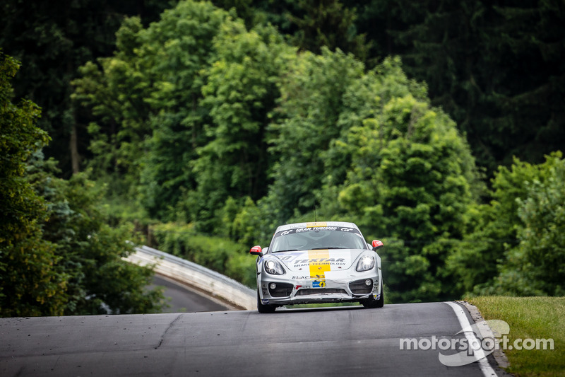 #160 Black Falcon Porsche Cayman S: Markus Enzinger, Christian Reiter, Jean-Louis Hertenstein, Panag