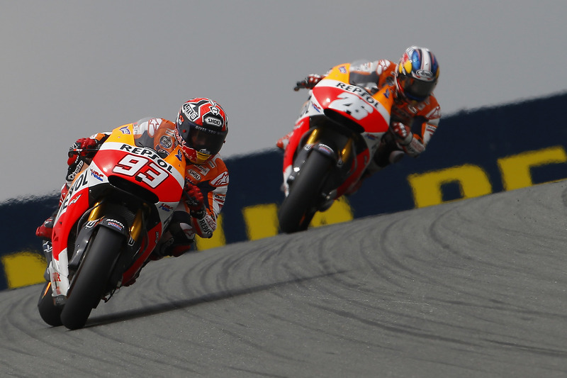 Marc Marquez and Dani Pedrosa