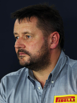 Paul Hembery, director de Pirelli Motorsport en la conferencia de prensa de la FIA