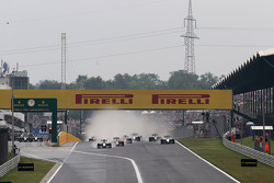 Inicio de la carrera Nico Rosberg, Mercedes AMG F1 Team