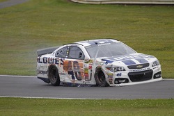 Jimmie Johnson, Hendrick Motorsports Chevrolet crash