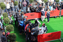 Felipe Massa, Williams with the media