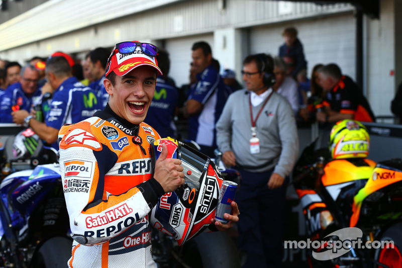 Vencedor da corrida Marc Marquez