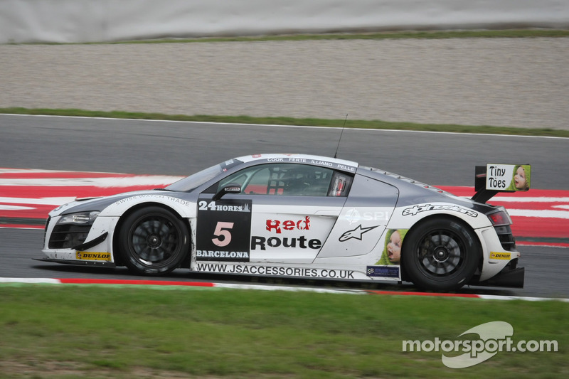 #5 Simpson Motorsport Audi R8 LMS GT3: Peter Cook, Frank Pelle, Alain Ferté, Philippe Illiano