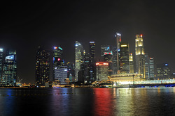 Scenario di Singapore, il cielo