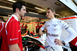 Alexander Rossi avec Max Chilton