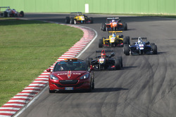 Safety Car in pista 11.10.2014. FIA F3 European Championship 2014, Round 10, Gara 1, Imola - www.xpb