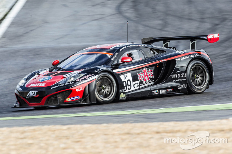 #99 ART Grand Prix McLaren MP4-12C GT3: Ricardo Gonzalez, Karim Ajlani, Alex Brundle