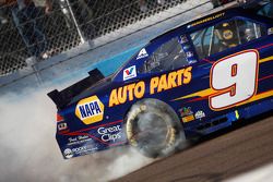 Chase Elliott celebra el campeonato 2014