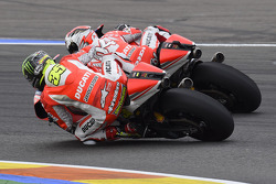 Cal Crutchlow y Andrea Dovizioso