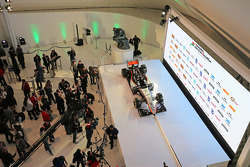 El equipo Sahara Force India F1 Team 2015 es presentado en el Museo Soumaya