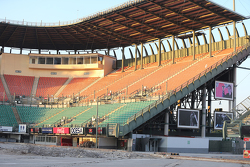 La construction du stade